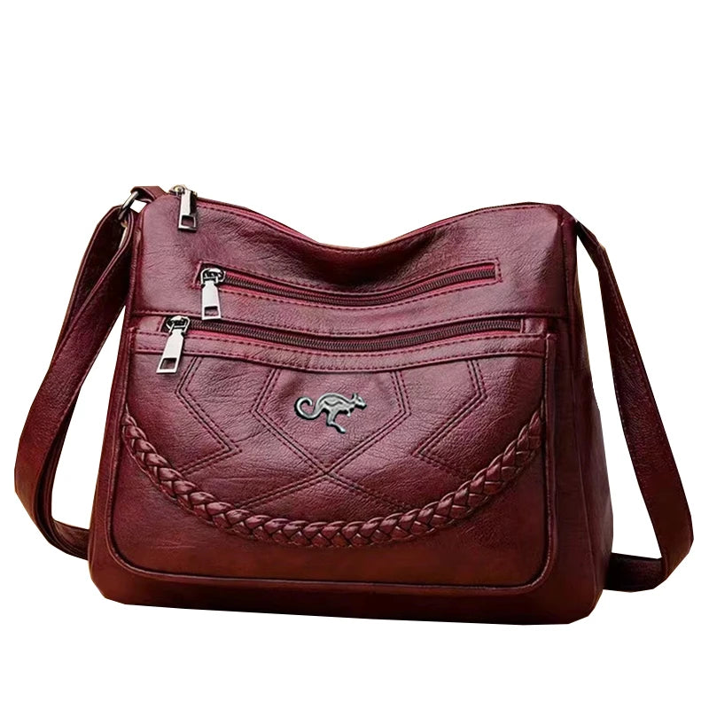 Versatile Neutral Style Shoulder Bag for Traveling & Outings