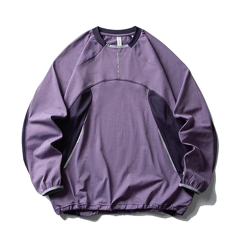 Unisex Lightweight Quick-Dry Long Sleeve T-Shirt for Outdoors