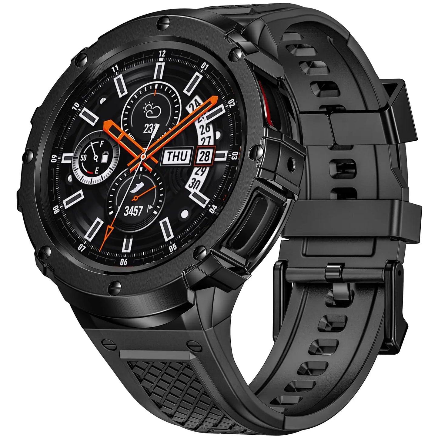 Stainless Steel Case & TPU Band for Galaxy Watch 4 5 6 7