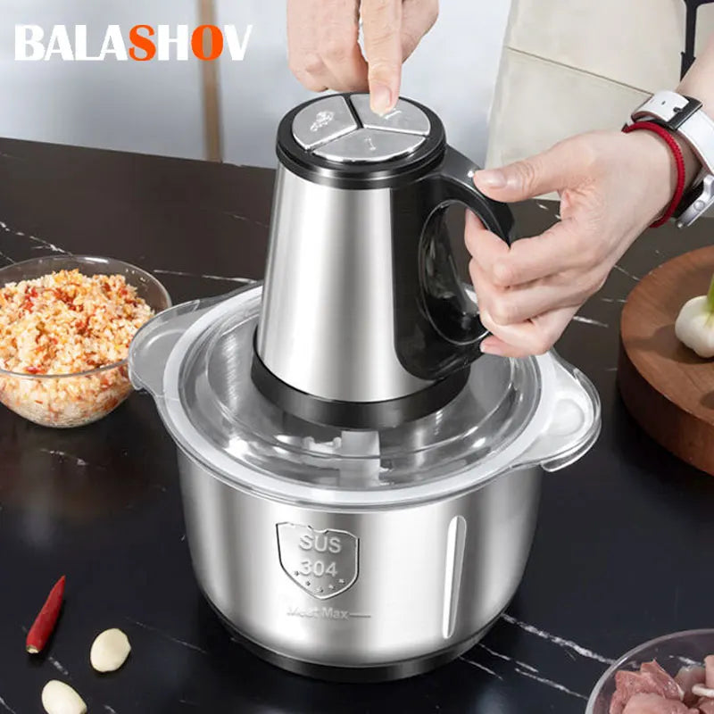 Electric Meat Mincer Grinder | Large Capacity Food Processor