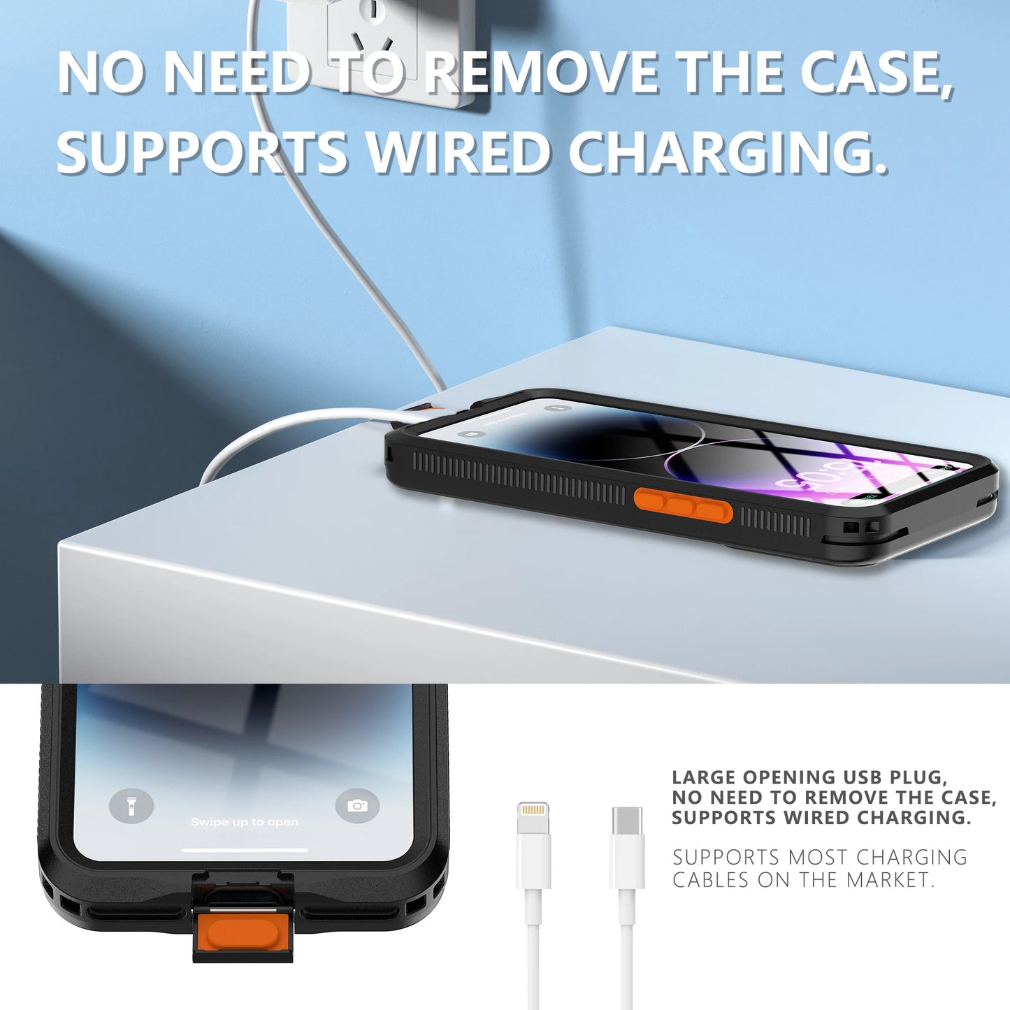 Universal Waterproof Phone Case for Underwater Photography