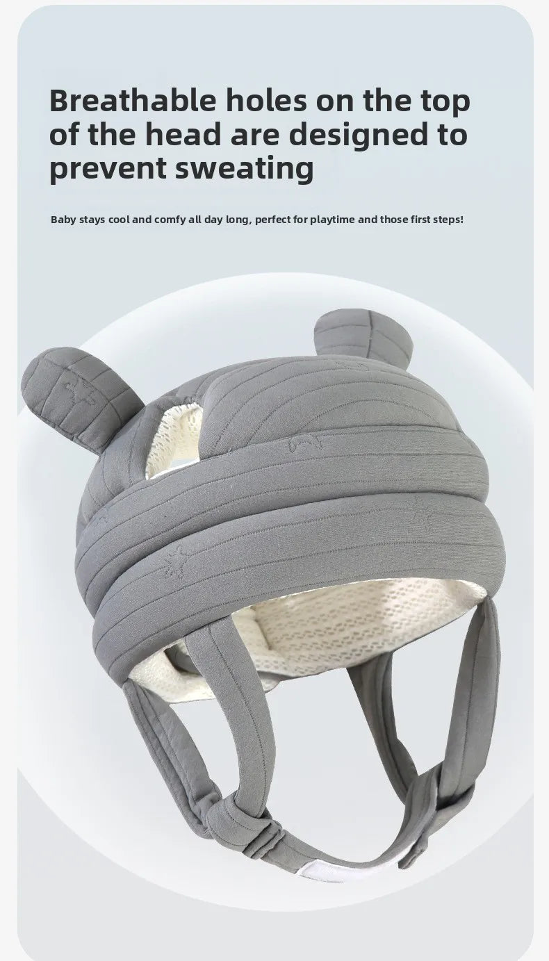 Baby 360 Head Protection Hat | Breathable Anti-Fall Cap for Kids