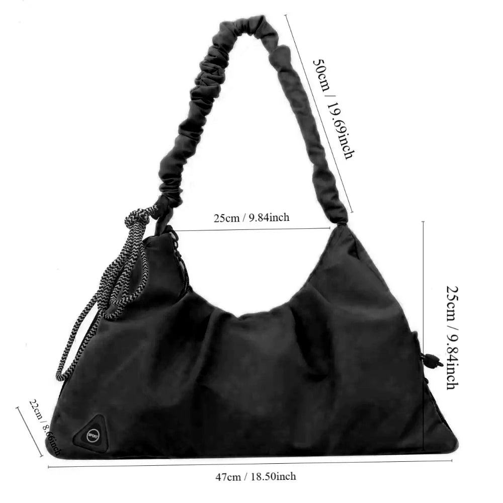 Versatile Yoga Duffel Bag | Gym Bag with Shoe Compartment & Wet Pocket