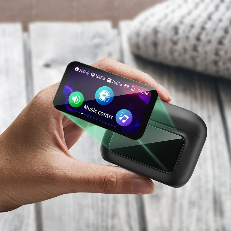 Colorful Wireless Earbuds with Active Noise Cancelling & AI Translate