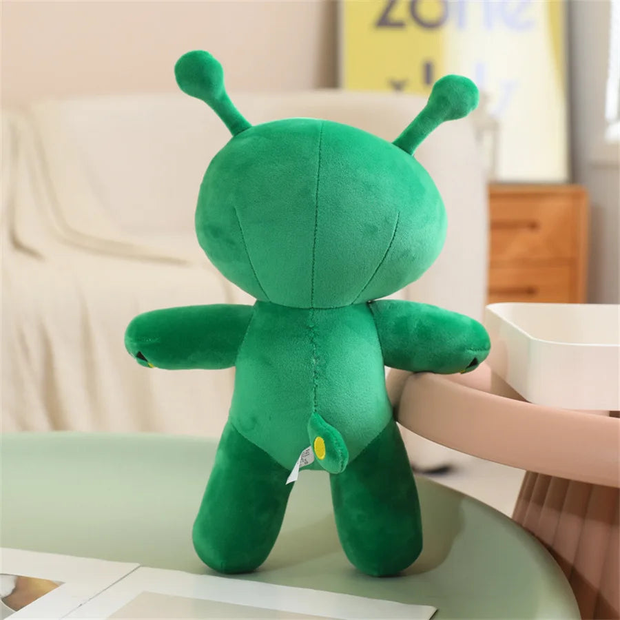 30cm Green Alien Plush Toy | Soft Anime Tentacled Doll