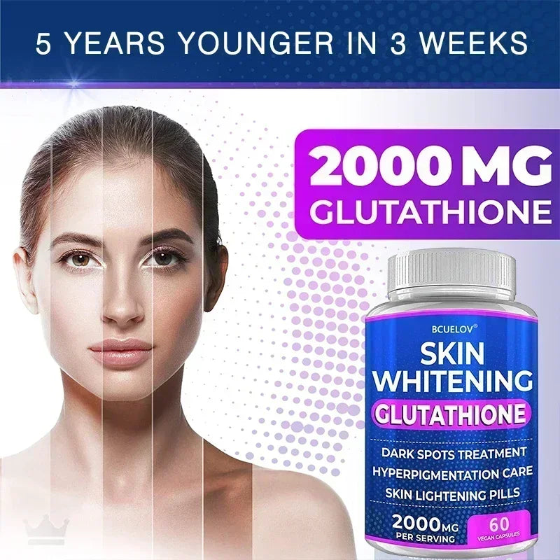 Glutathione Skin Whitening Supplement | Anti-Aging Antioxidant