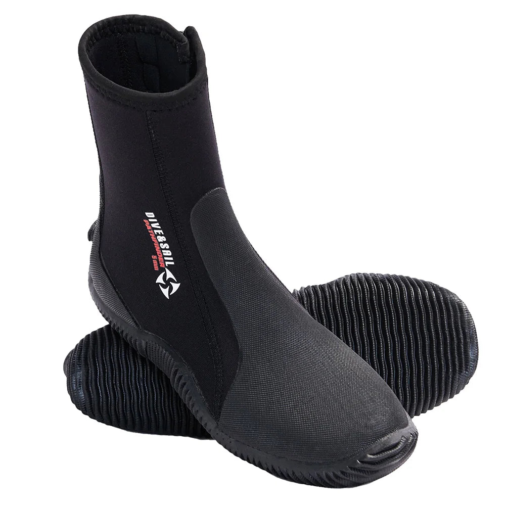 Unisex 5MM Neoprene Diving Boots | Waterproof Snorkeling Water Shoes