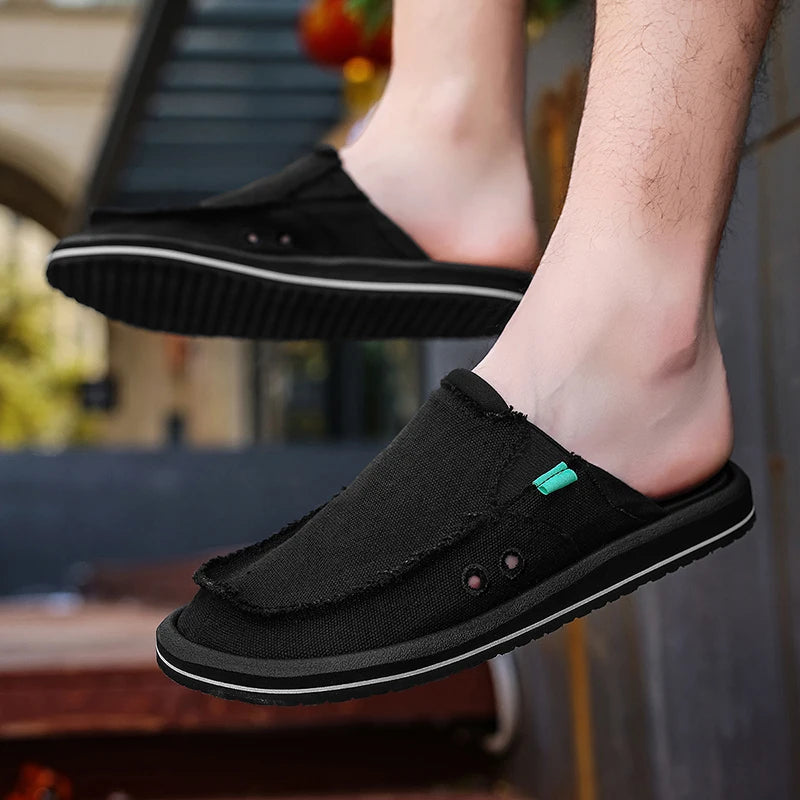Men's Outdoor Summer Slippers | Breathable Slip-On Sandals
