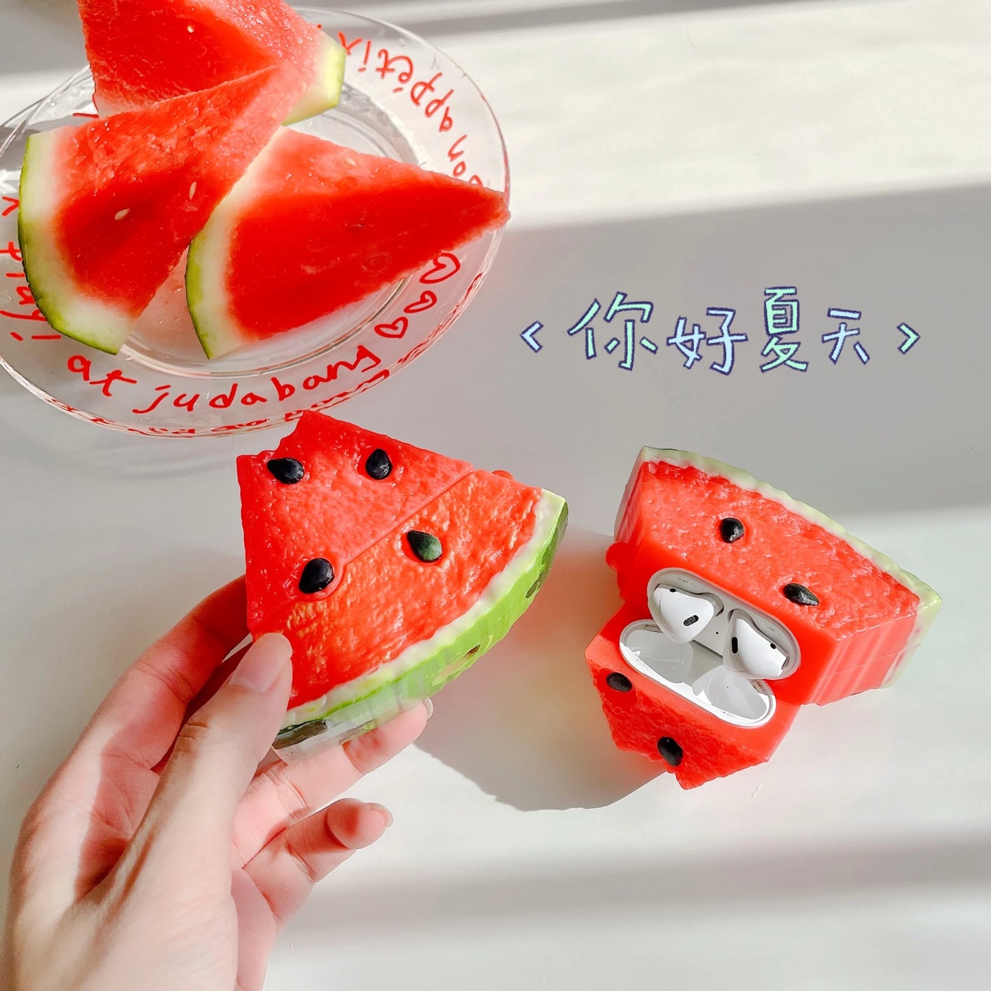 Cute 3D Watermelon Earpods Case | Stylish Earphone Protection