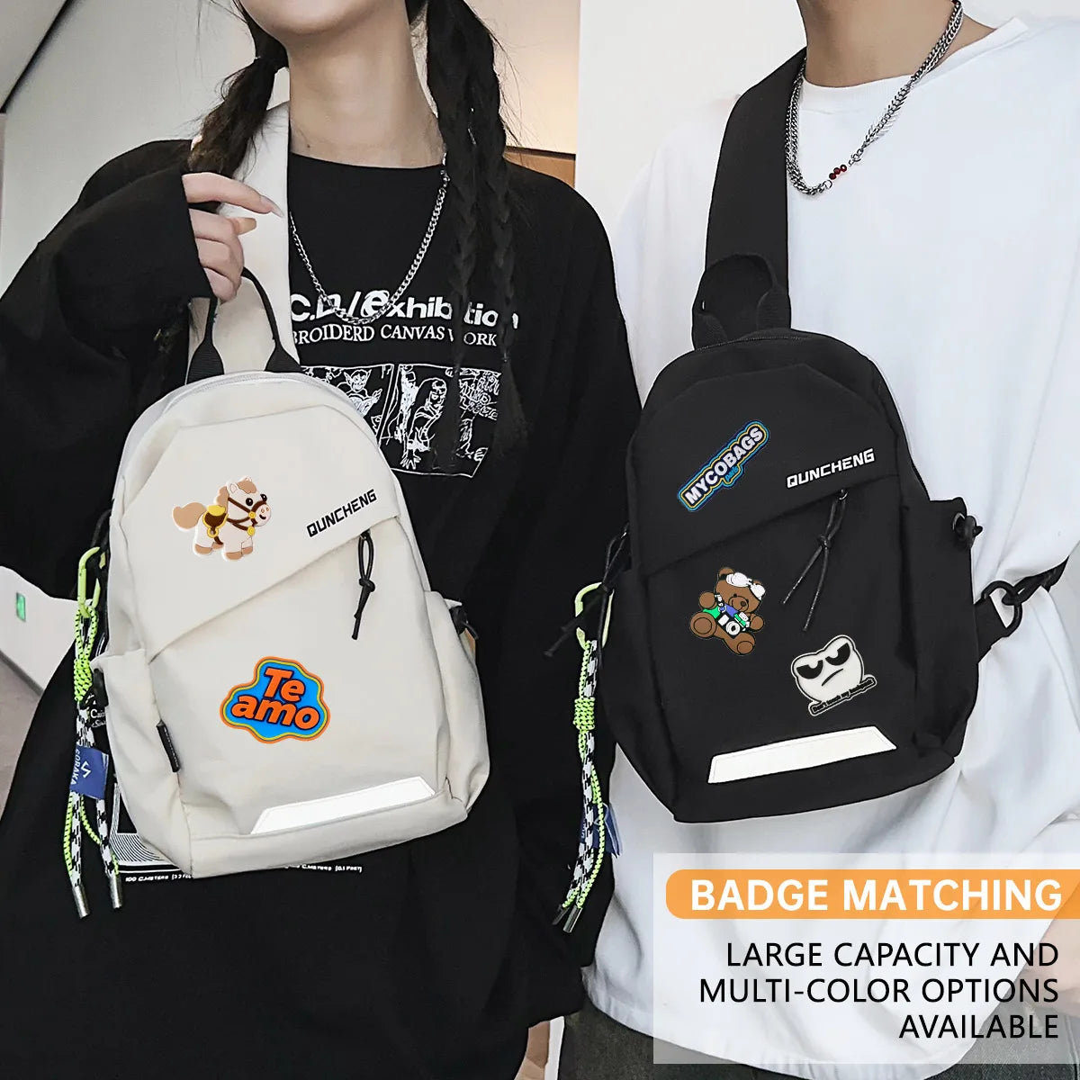 Versatile Crossbody Shoulder Bag for Outdoor Activities