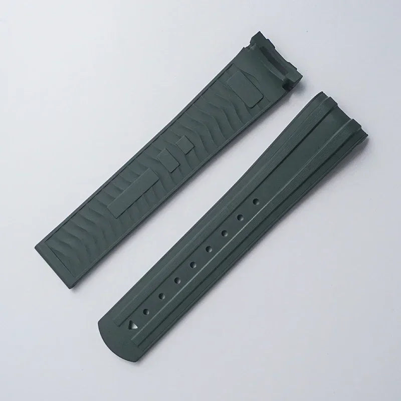 20mm Versatile Rubber Watch Strap | Custom Fit & Multi-Colors