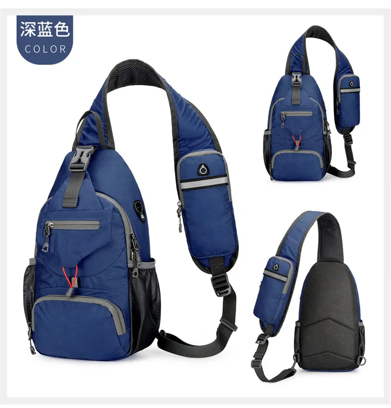 Anti-Theft Waterproof Crossbody Shoulder Backpack | Ultimate Sport Bag