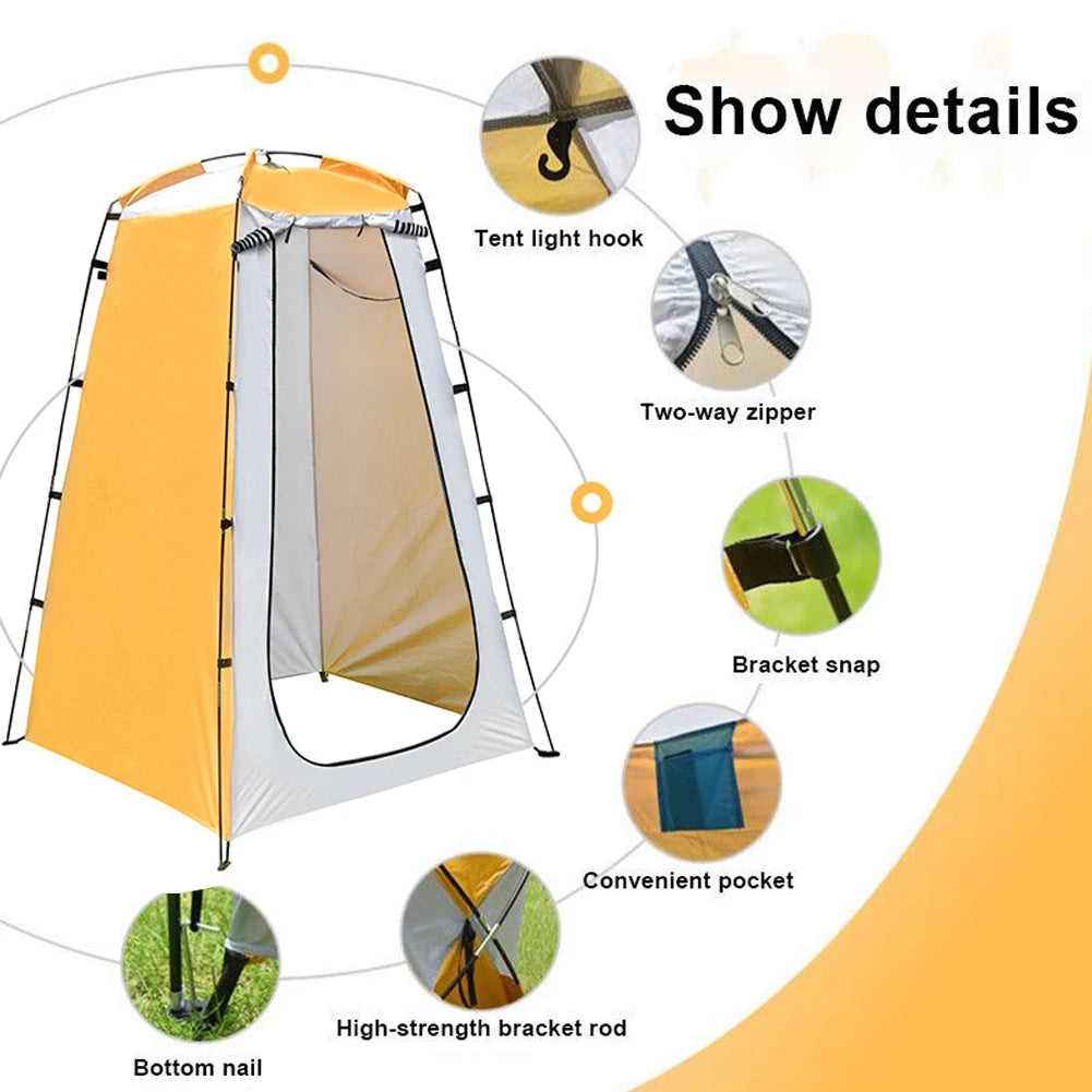Portable Waterproof Camping Shower Tent | Privacy Changing Shelter