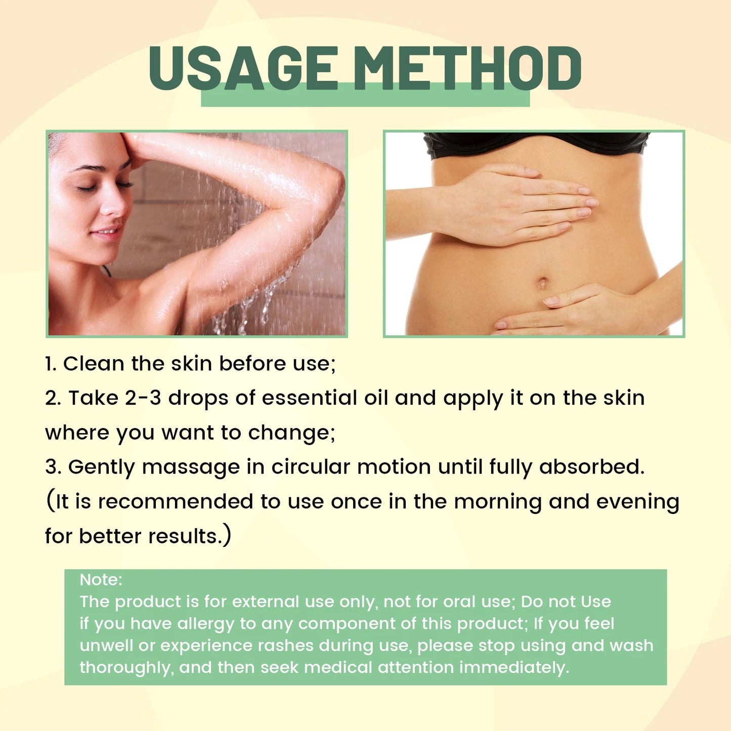 Collagen Body Oil for Skin Tightening & Firming Treatment