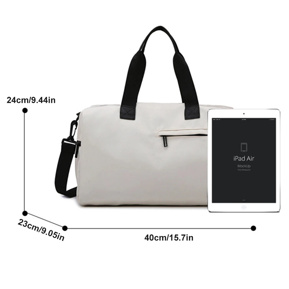 Waterproof Sports Duffle Bag with Shoe Compartment | Ideal Gym Tote