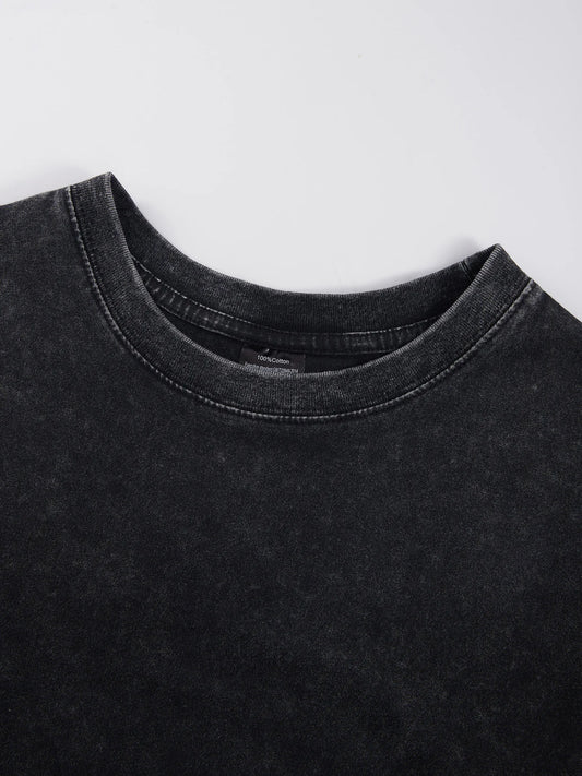 Unisex Retro Loose Fit Summer T-Shirt | Soft Cotton O-Neck Tee