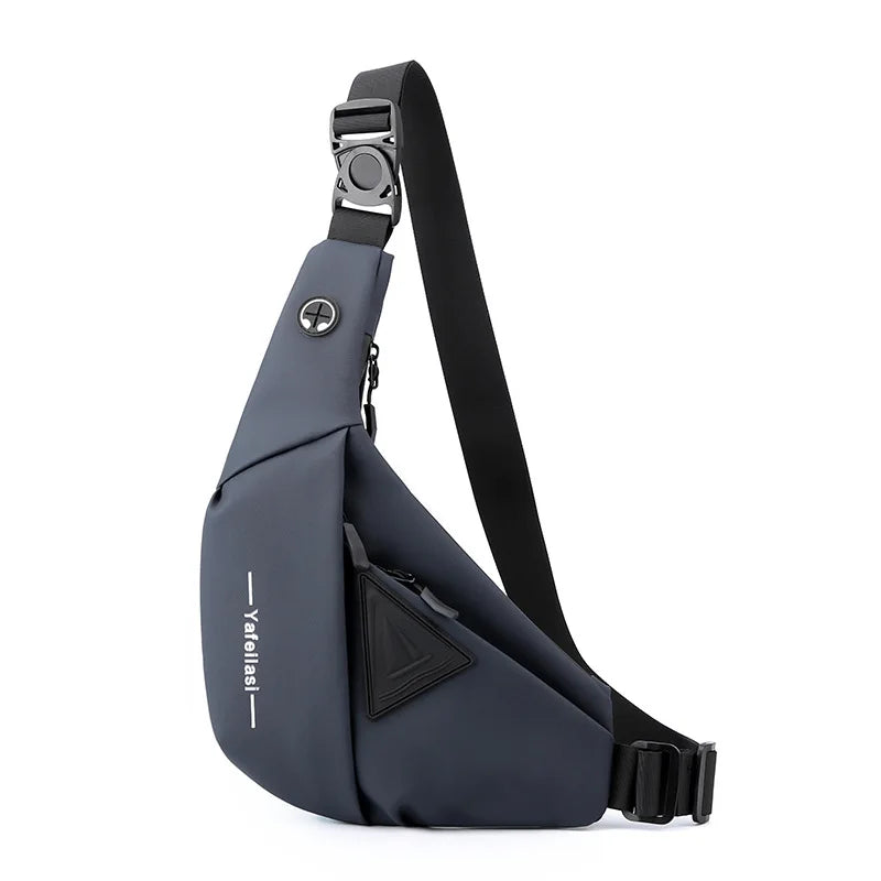 Small Sling Chest Bag for Men | Anti-Theft Mini Travel Shoulder Bag