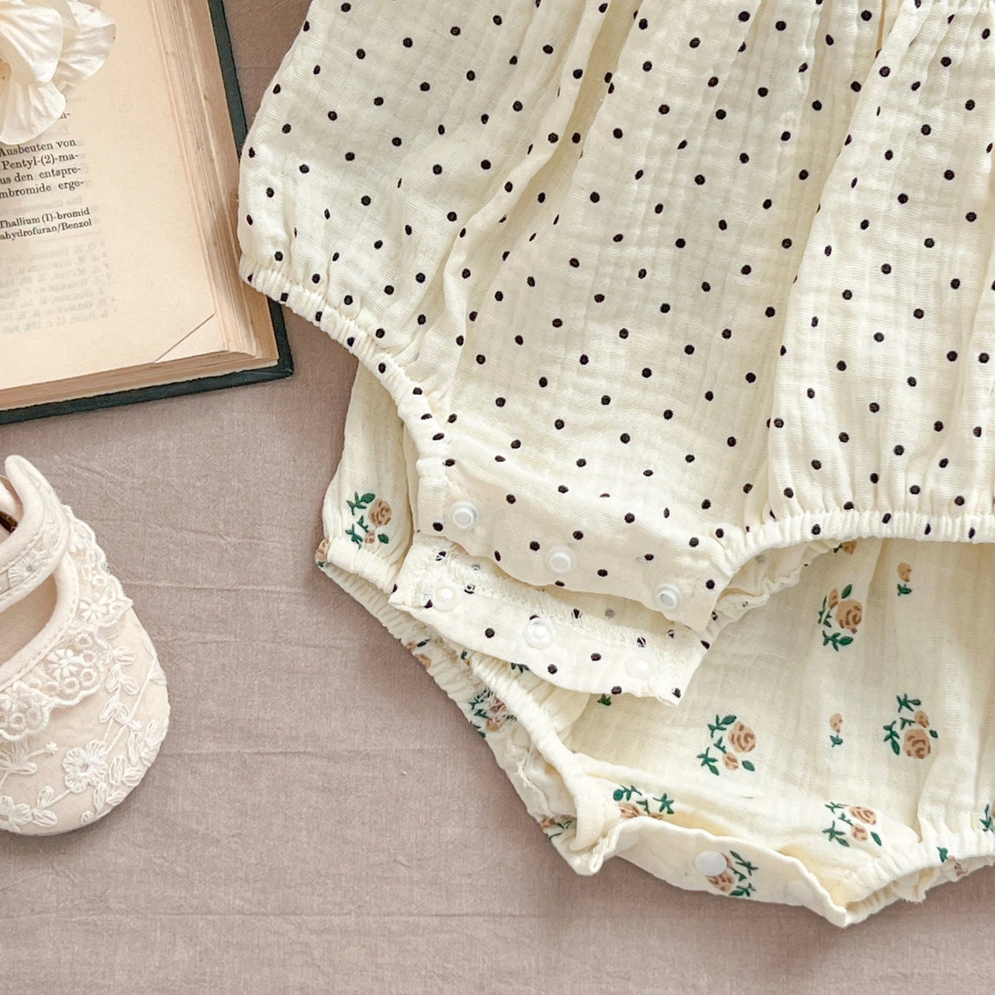 Kids Cotton Sleeveless Rompers | Cute Summer One-Pieces