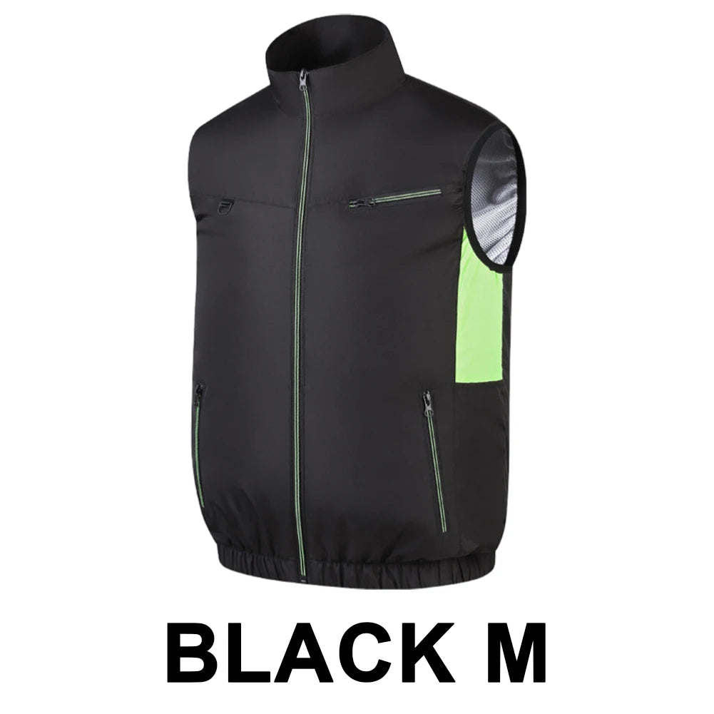 Cooling Fan Vest for Summer | Breathable Heat Resistant Jacket