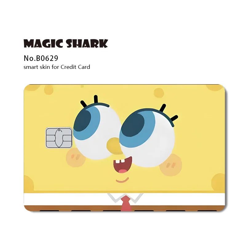Cartoon Waterproof Skin Cover Sticker for Credit and Debit Cards