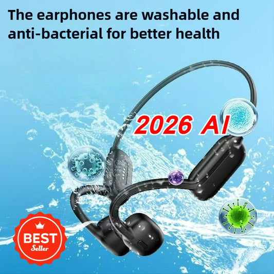 Bone Conduction Headphones | Waterproof MP3 Player for Swimming