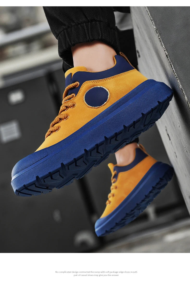 Men's Mid-Top Casual Ankle Boots | Stylish & Durable Sports Shoes