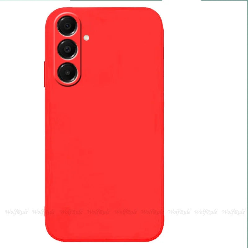 Shockproof Liquid Silicone Case for Samsung Galaxy A17 | Soft & Durable