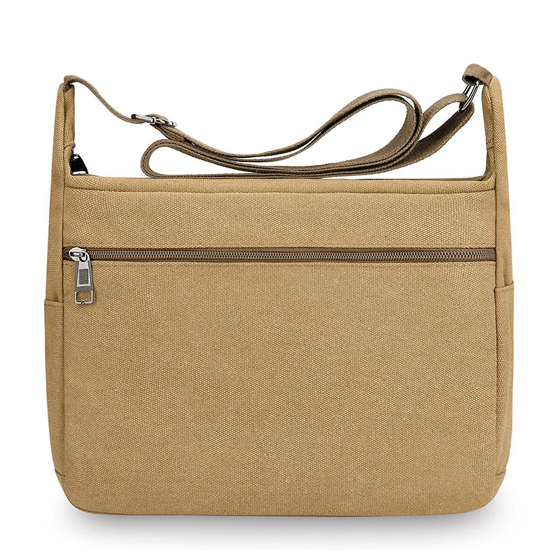 Men's Casual Canvas Shoulder Bags | Stylish Travel Tote
