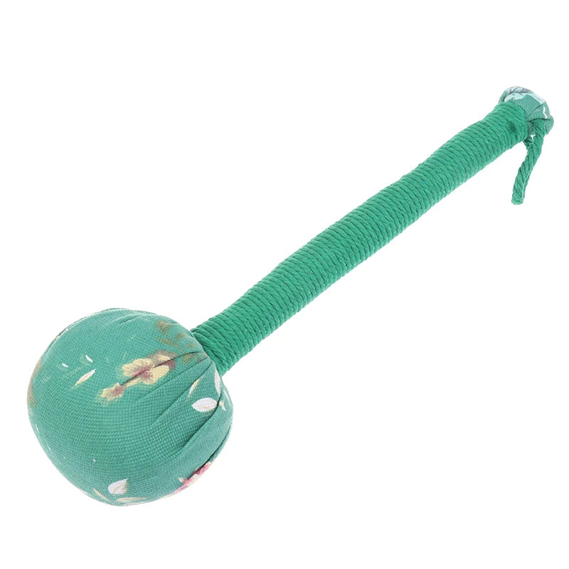 Long-Handled Wormwood Massage Hammer for Stress Relief