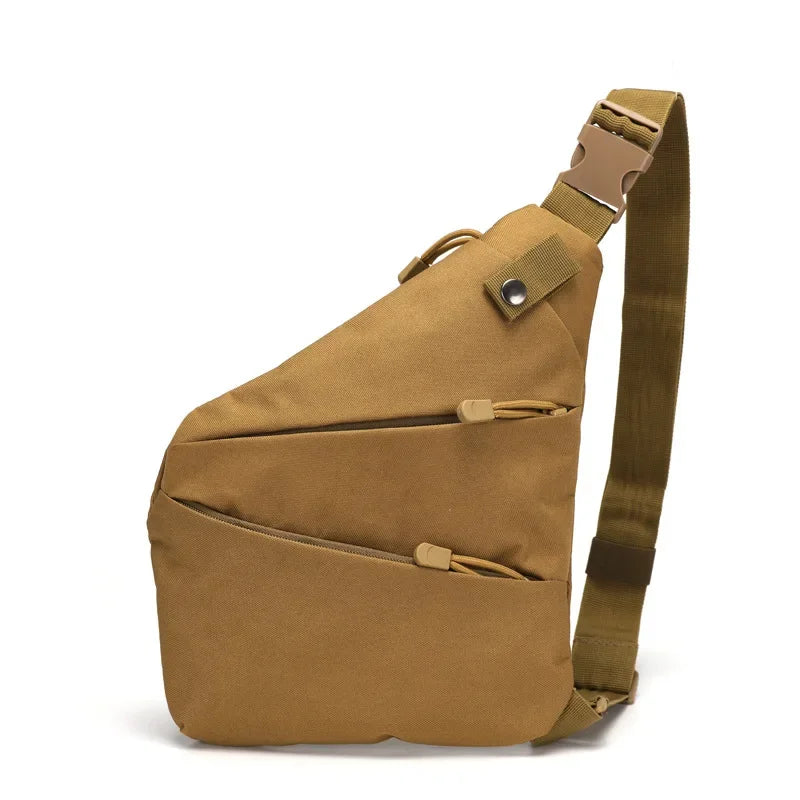 Men's Camouflage Tactical Chest Bag | Waterproof Crossbody Bag