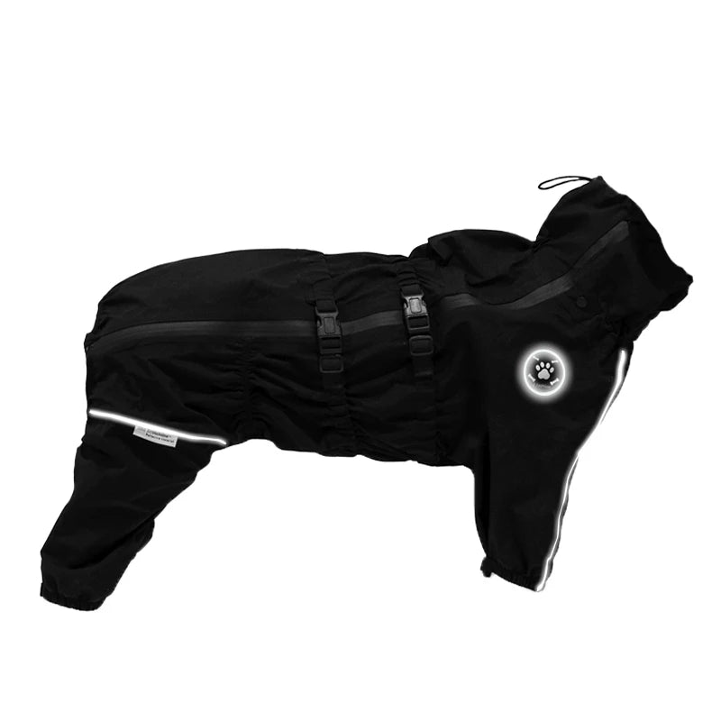 Waterproof Reflective Dog Raincoat | Adjustable Pet Jacket