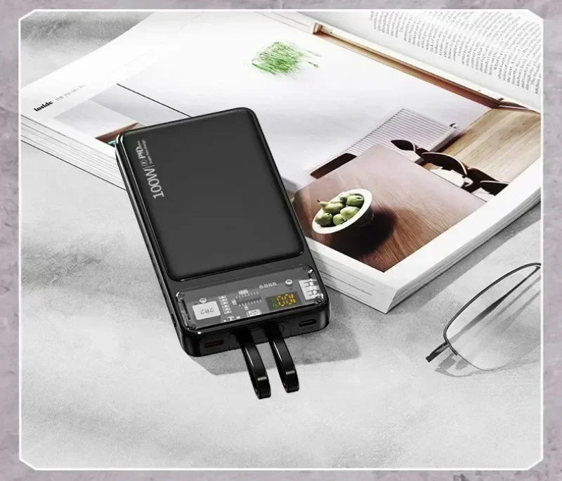 Super Fast 200000mAh Power Bank | Dual Port Charger for All Devices