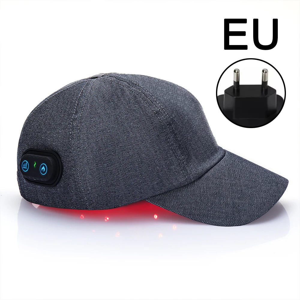 Infrared LED Hair Growth Cap | Red Light Therapy for Regrowth
