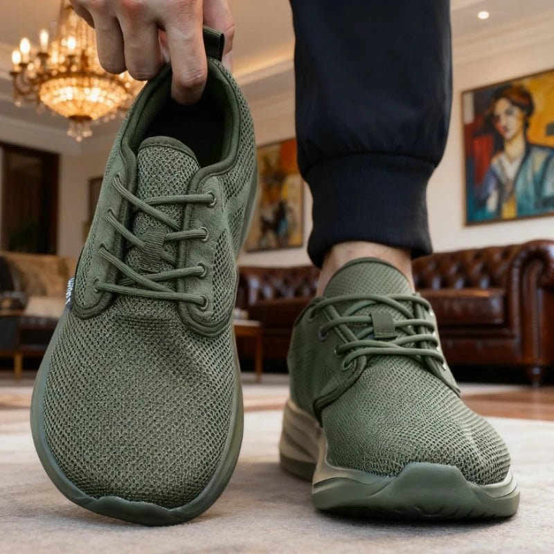 Men's Casual Wide Barefoot Shoes | Breathable Non-Slip Sneakers
