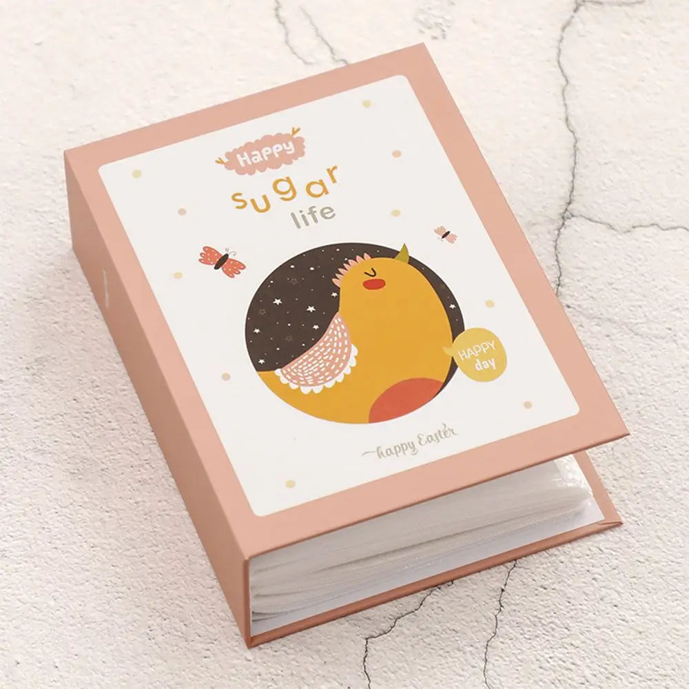 Cute Cartoon 4R Photo Album | 100 Photos Multicolor Collection