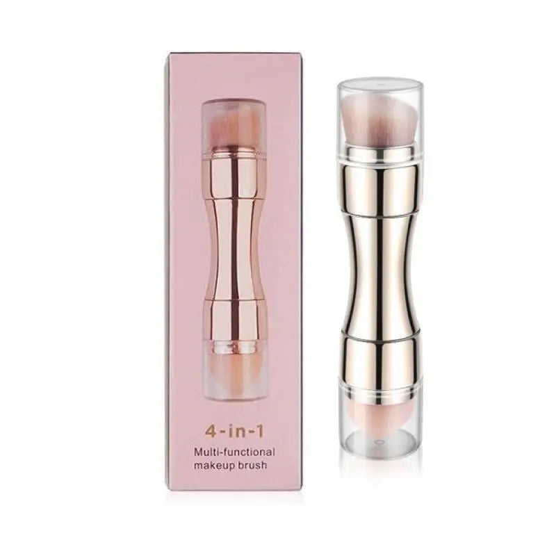 4 In 1 Makeup Brush Set | Retractable Travel-Friendly Beauty Tool