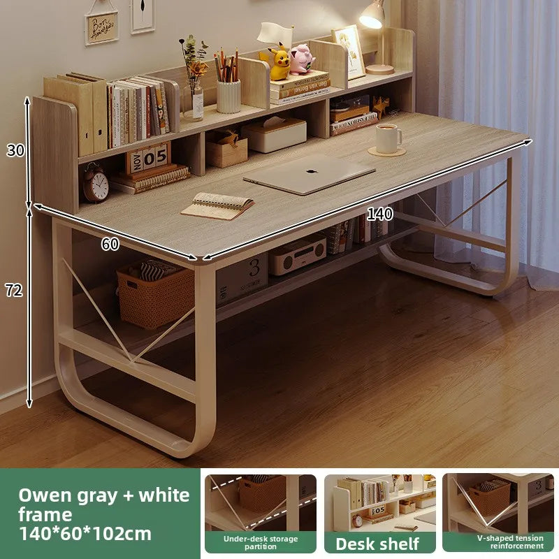 Simple and Stylish Desktop Computer Desk for Home Office