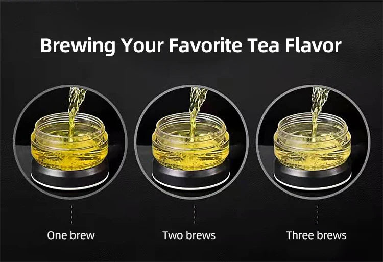 Stainless Steel Tea Infuser Vacuum Flask | Insulated Travel Mug