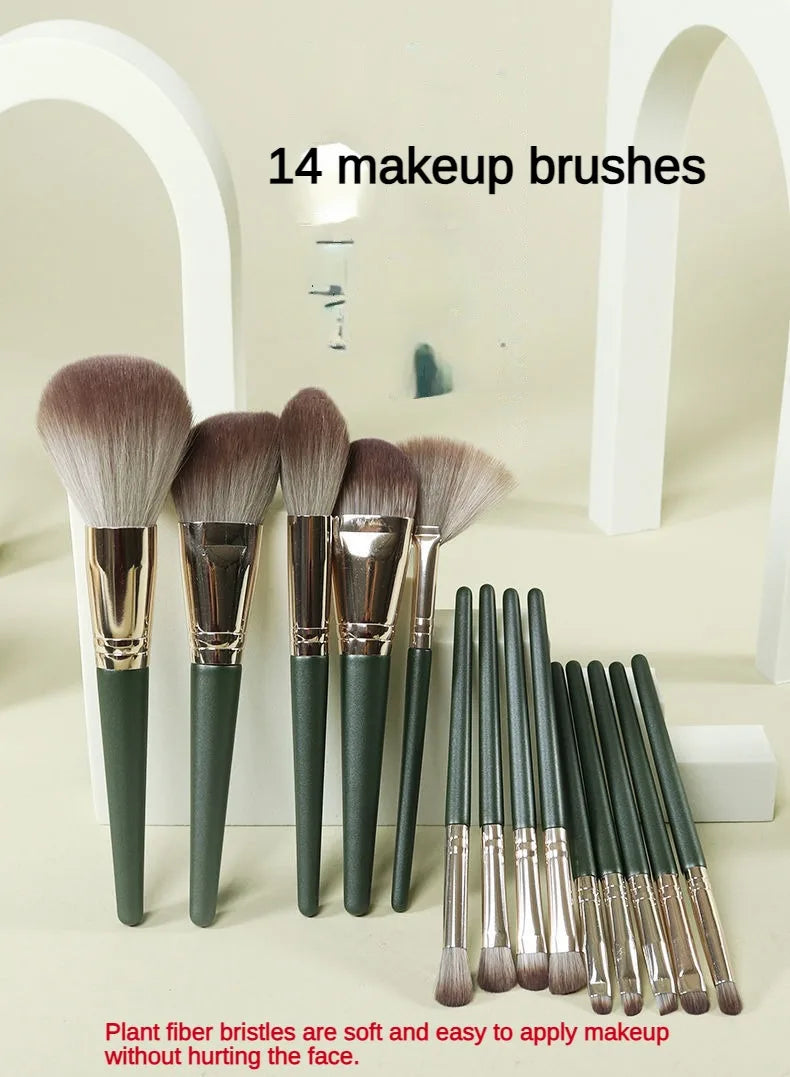 Super Soft Makeup Brush Set | 14 Essential Beauty Tools