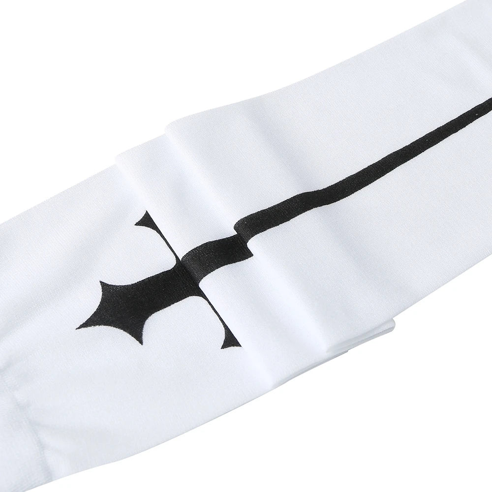 Punk Skull Stockings & Gloves Set | Gothic Cosplay Accessories