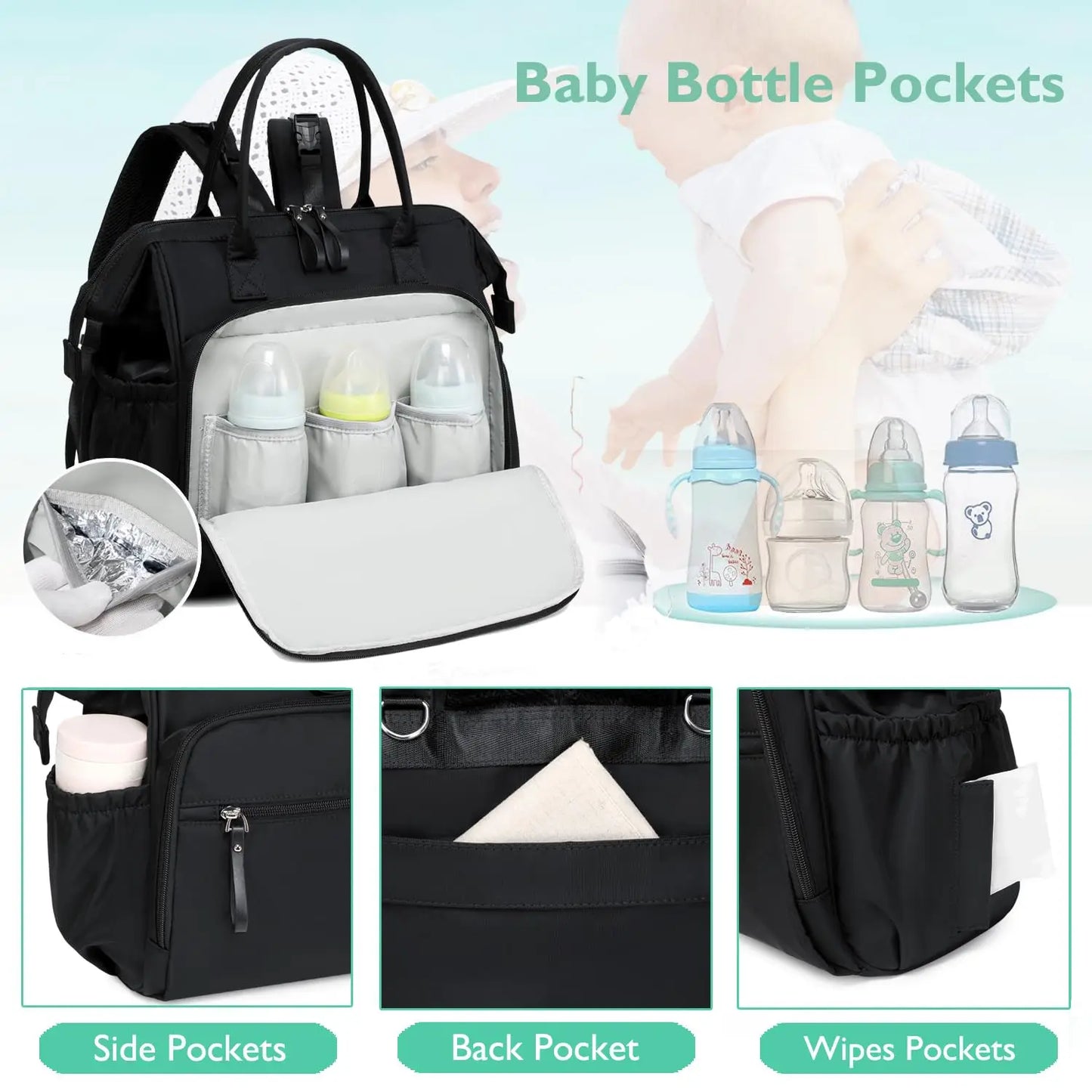 Versatile Waterproof Women Backpack | Large Capacity Shoulder Bag