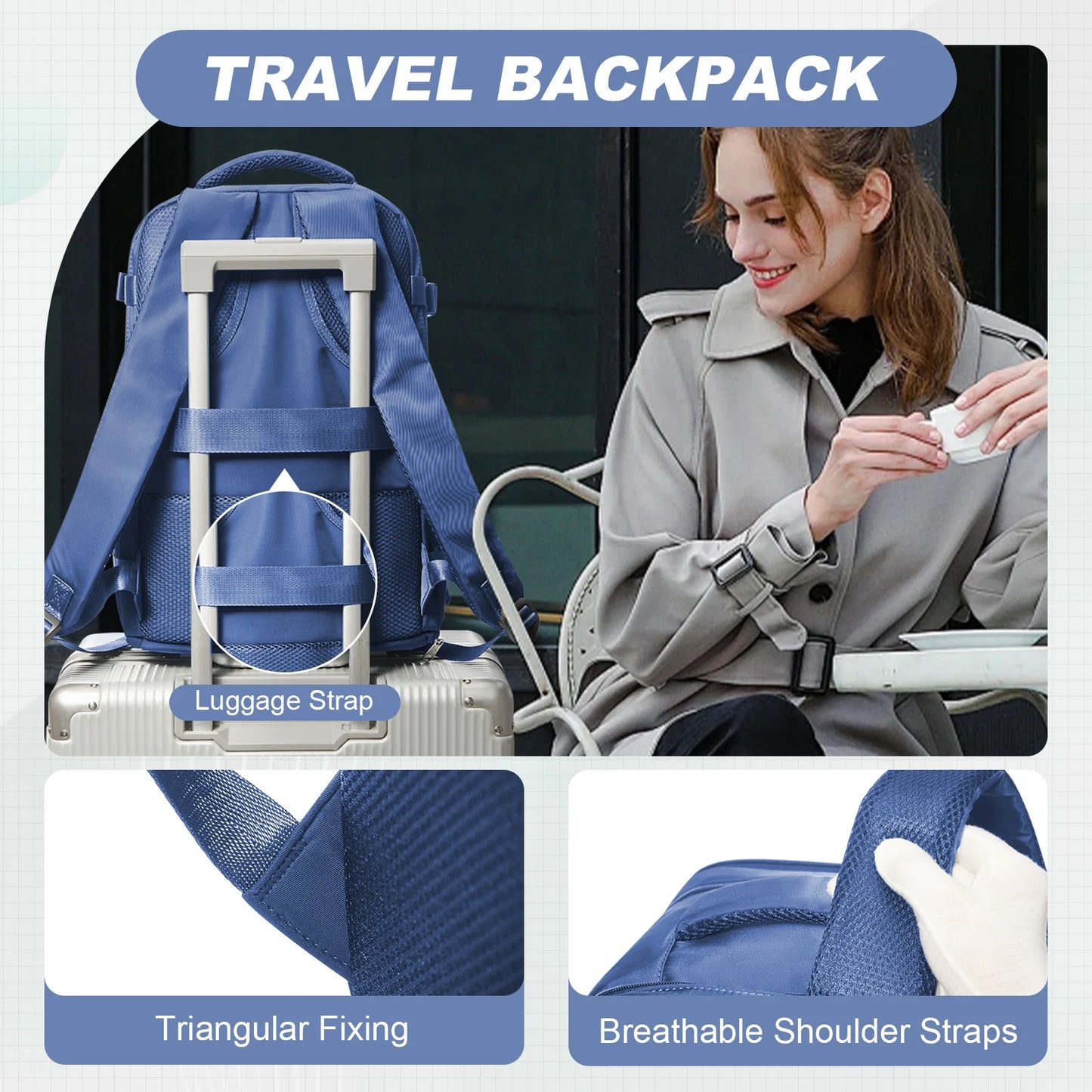Travel Backpack for Any Adventure | Cabin Luggage Backpack