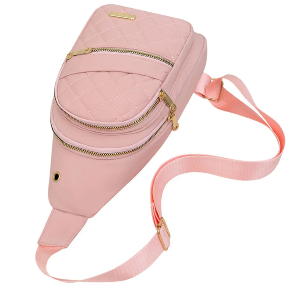 Waterproof Chest Bag for Women | Fashionable Anti-Theft Sling Backpack