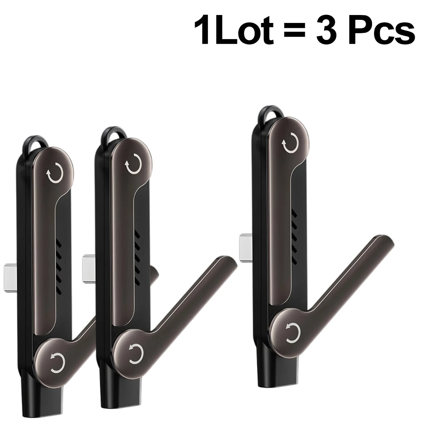 240W USB Type C Flat Charger & Foldable Phone Holder