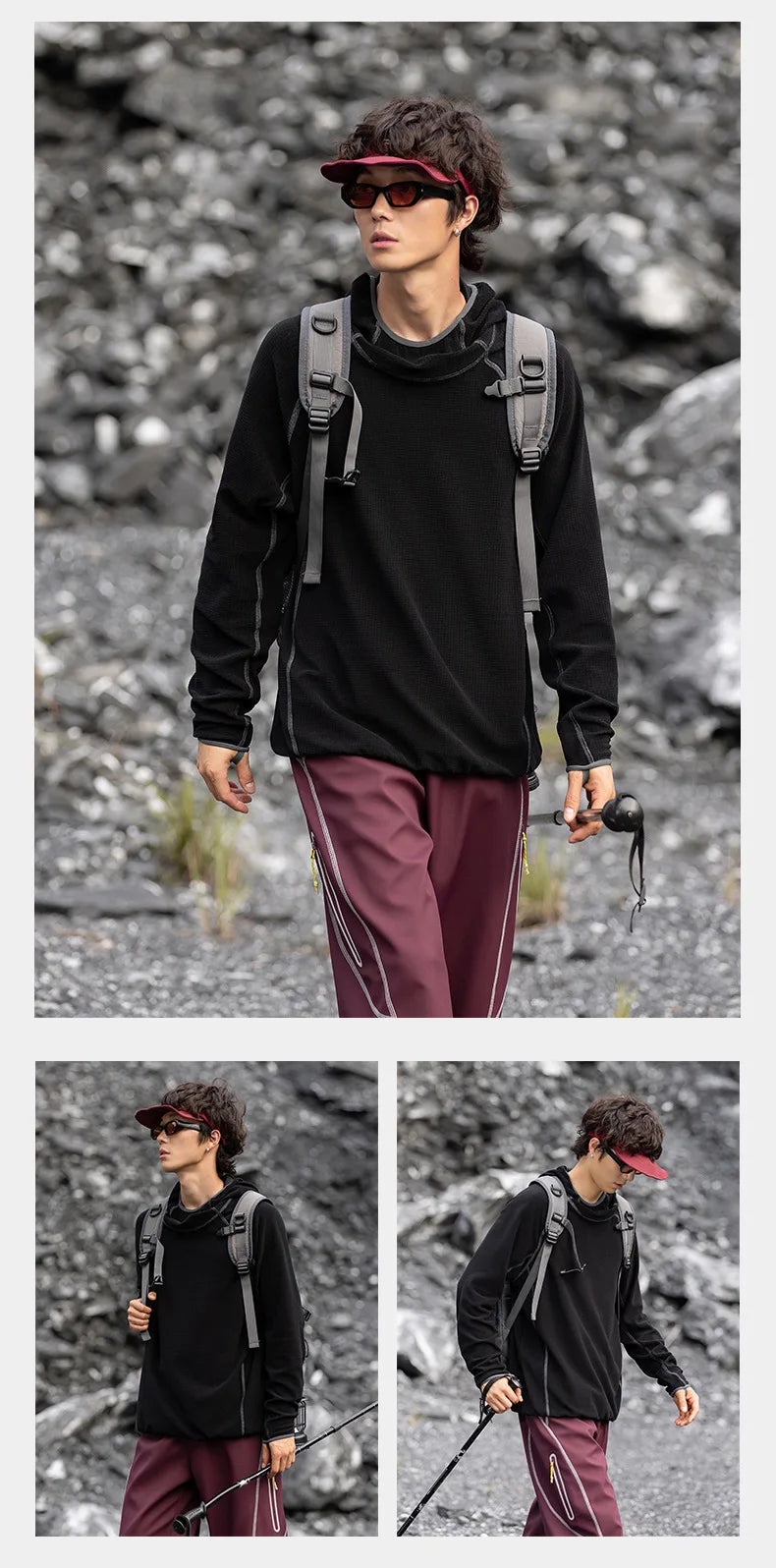 Hooded Fleece-Lined Sweatshirt | Ultimate Warmth for Outdoor Adventures