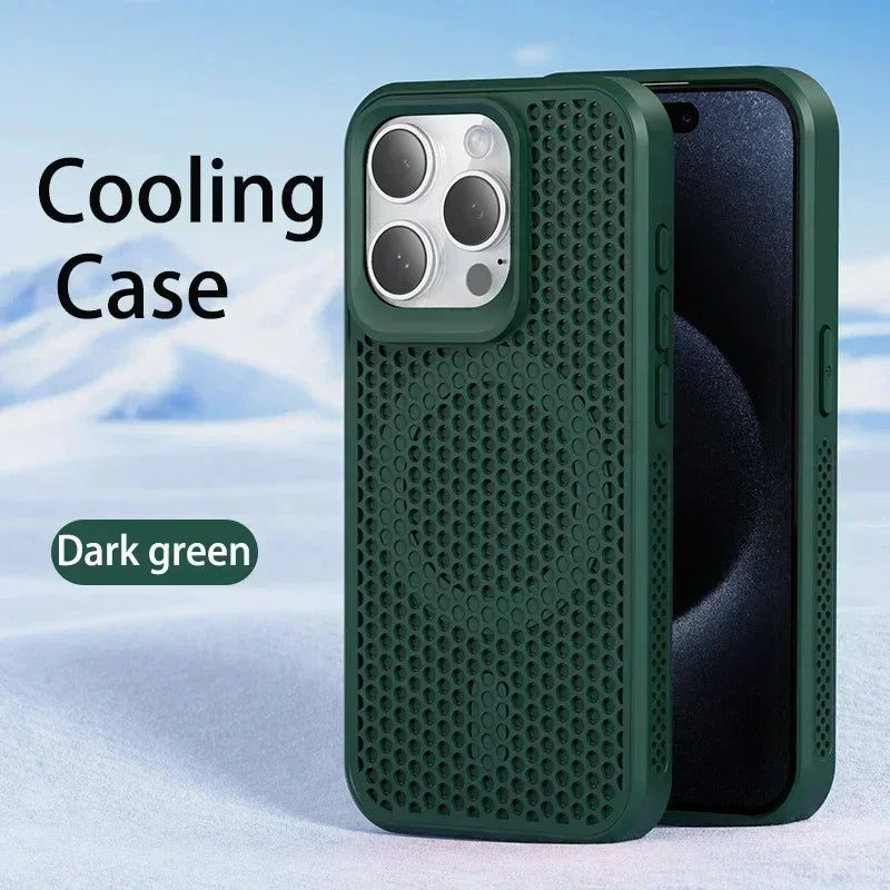 Cooling Heat Dissipation Phone Case | Magnetic Protection for iPhone