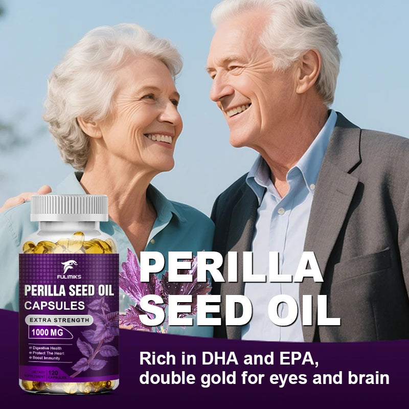 Perilla Seed Oil Capsules | Natural Allergy Relief & Immune Support