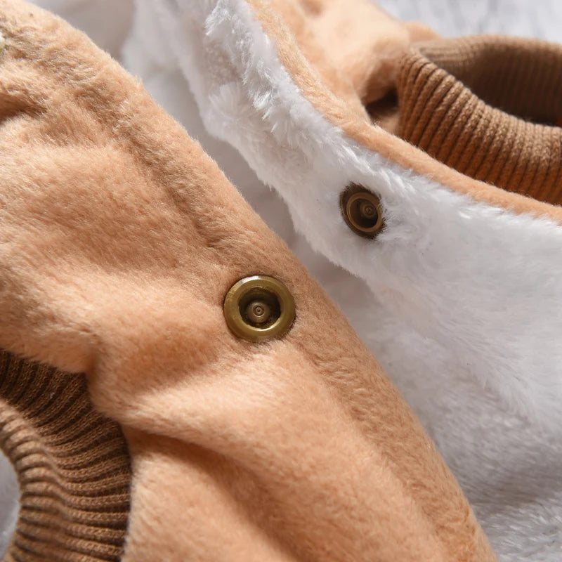 Warm Fleece Halloween Clothes for Small Dogs | Cozy Dog Jackets
