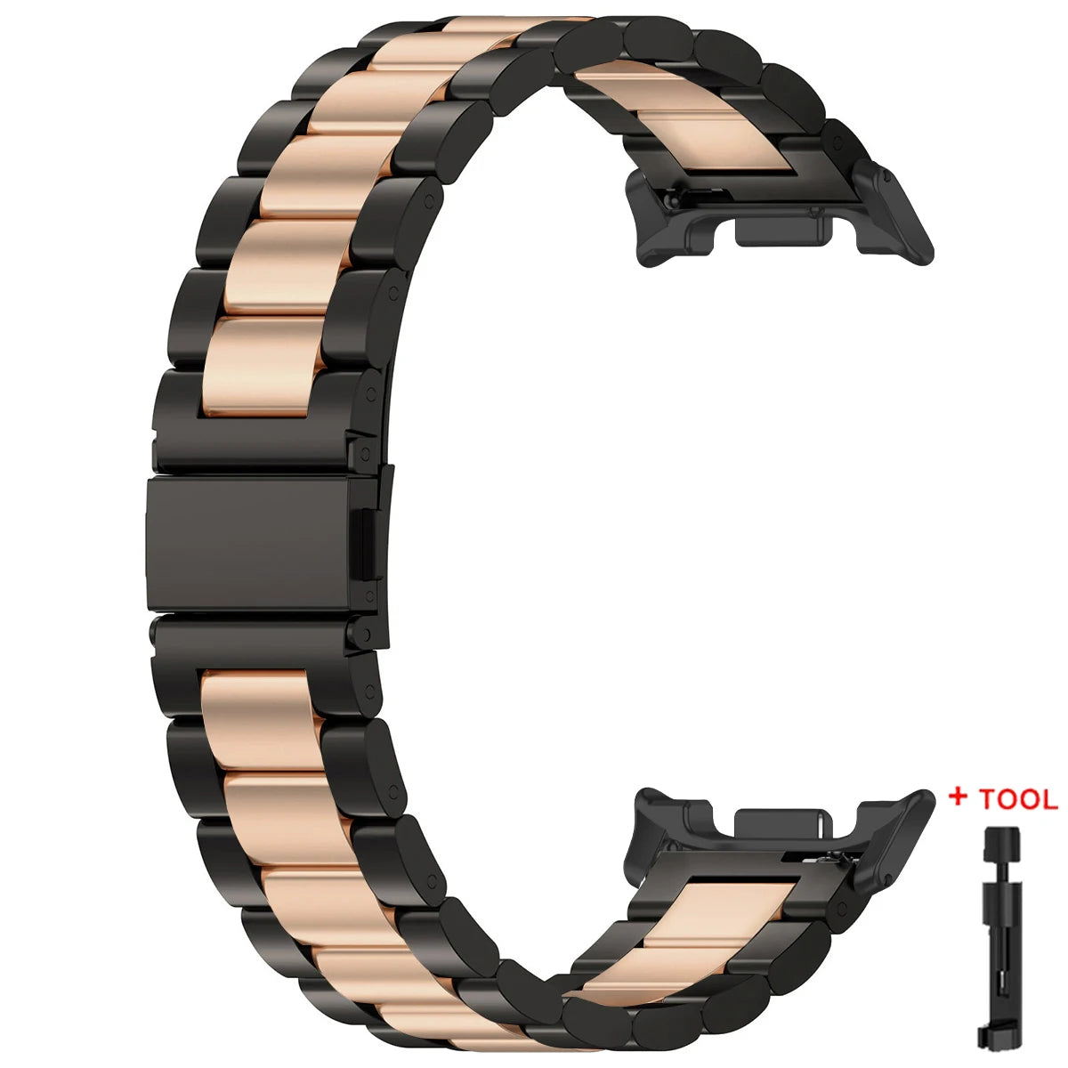 Premium Stainless Steel Watch Strap for Versatile Styles