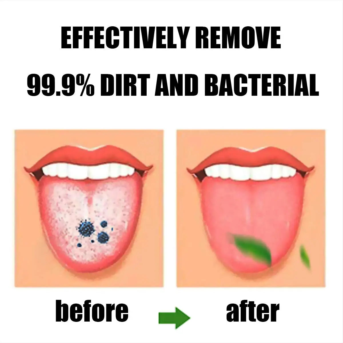 Reusable Silicone Tongue Cleaner for Fresh Breath | Hygiene Tool